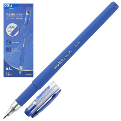 Ручка гелевая, пишущий узел 0,5 мм, цвет чернил синий Arris Deli EG64-BL