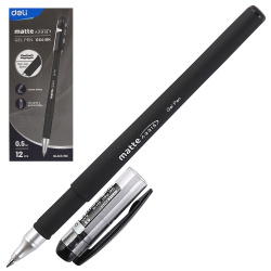 Ручка гелевая, пишущий узел 0,5 мм, цвет чернил черный Arris Deli EG64-BK