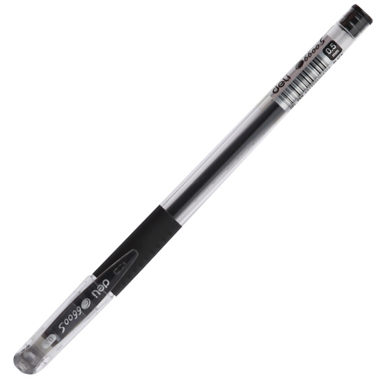 Ручка гелевая, пишущий узел 0,5 мм, цвет чернил черный Daily Deli E6600SBLACK