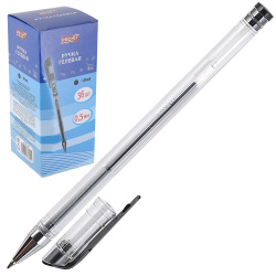 Ручка гелевая, пишущий узел 0,5 мм, цвет чернил черный Profit РГ-6834