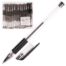 Ручка гелевая, пишущий узел 0,7 мм, цвет чернил черный Legend РГ-0654