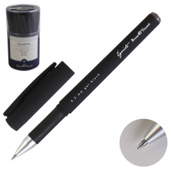 Ручка гел 0,5 черн корп Egoiste Black 20-0133 черн пл/уп