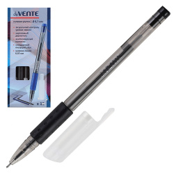 Ручка гелевая, игольчатая, одноразовая, пишущий узел 0,7 мм, цвет чернил черный deVENTE 5051609