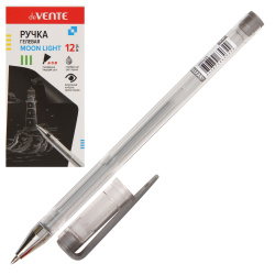 Ручка гелевая, игольчатая, пишущий узел 0,8 мм, цвет чернил серебряный Moonlight deVENTE 5051114