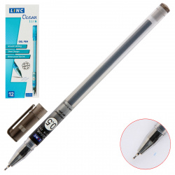 Ручка гел 0,5 прозр корп Beifa PX888-BL син к/к