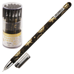 Ручка гелевая, игольчатая, пишущий узел 0,38 мм, цвет чернил черный Stick Magic Sky Erich Krause 54537