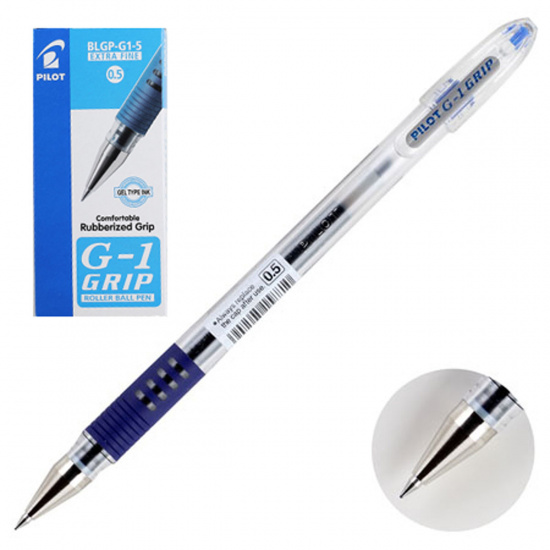 Ручка гелевая, пишущий узел 0,5 мм, цвет чернил синий Pilot BLGP-G1-5 L
