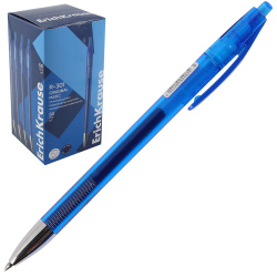 Ручка автоматическая, гелевая, пишущий узел 0,5 мм, цвет чернил синий Matic R-301 Original Gel Erich Krause 60983