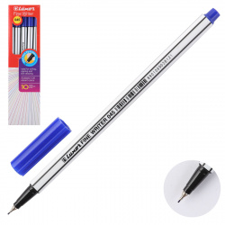 Ручка капиллярная, пишущий узел 0,8 мм, цвет чернил синий Fine Writer Luxor 7122
