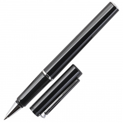 Ручка роллер пишущий узел 0,5мм, одноразовая, цвет чернил синий Deli 412157