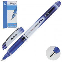 Ручка роллер пишущий узел 0,5 мм, одноразовая, цвет чернил синий Pilot BLN-VBG5 (L)