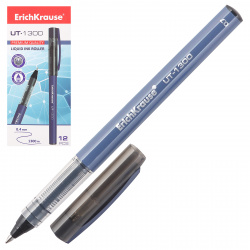 Ручка роллер пишущий узел 0,7 мм, одноразовая, цвет чернил синий UT-1300 Erich Krause 55395