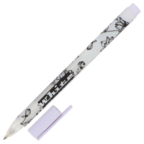 Набор гелевых ручек 1 цвет, 2 шт, 0,8 мм, 1,0 мм Uni Write White Sketch&Art BrunoVisconti 20-0323