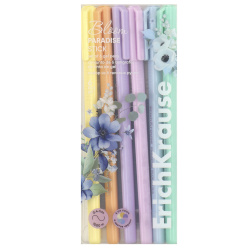 Набор гелевых ручек 6 цветов, 6 шт, 0,5 мм, одноразовая Paradise Stick Pastel Bloom Erich Krause 61311