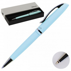 Ручка шариковая подарочная мятный корпус повортный механизм Pelikan Jazz Pastel PL812627/1155869 синяя