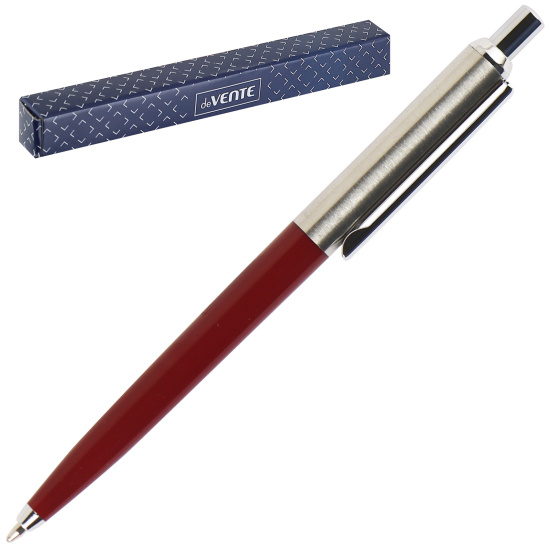 Ручка шариковая, пишущий узел 1,0 мм, корпус круглый, цвет чернил синий deVENTE 5070607