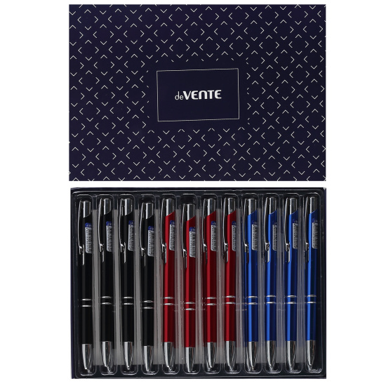Ручка подарочная, шариковая, пишущий узел 0,7 мм, корпус круглый, цвет чернил синий deVENTE 9021809