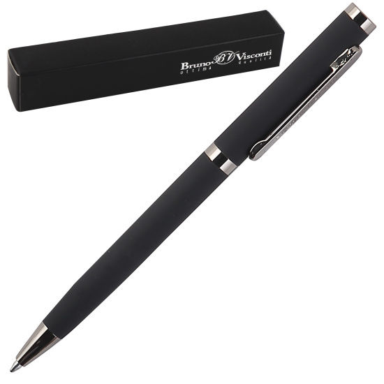 Ручка шариковая, пишущий узел 1,0 мм, корпус круглый, цвет чернил синий Firenze BrunoVisconti 20-0298