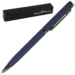Ручка подарочная, шариковая, пишущий узел 1,0 мм, корпус круглый, цвет чернил синий BrunoVisconti 20-0299