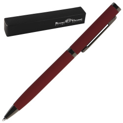 Ручка подарочная, шариковая, пишущий узел 1,0 мм, корпус круглый, цвет чернил синий BrunoVisconti 20-0301