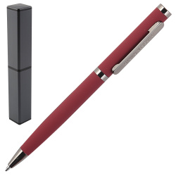 Ручка шариковая, пишущий узел 1,0 мм, корпус круглый, цвет чернил красный Firenze BrunoVisconti 20-0301/03