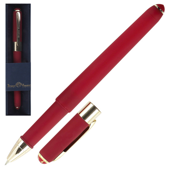 Ручка шариковая, пишущий узел 0,5 мм, корпус круглый, цвет чернил синий Monaco BrunoVisconti 20-0125/066