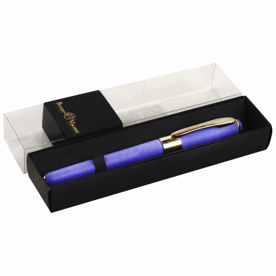 Ручка шариковая, пишущий узел 0,5 мм, корпус круглый, цвет чернил синий Monaco BrunoVisconti 20-0125/175