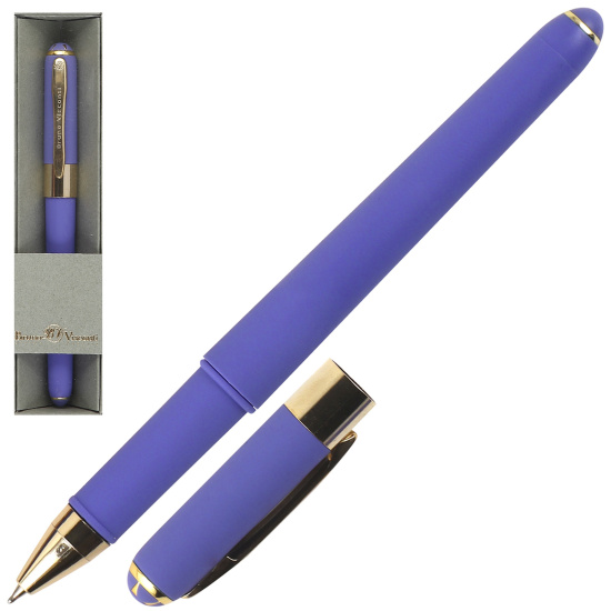 Ручка шариковая, пишущий узел 0,5 мм, корпус круглый, цвет чернил синий BrunoVisconti 20-0125/173