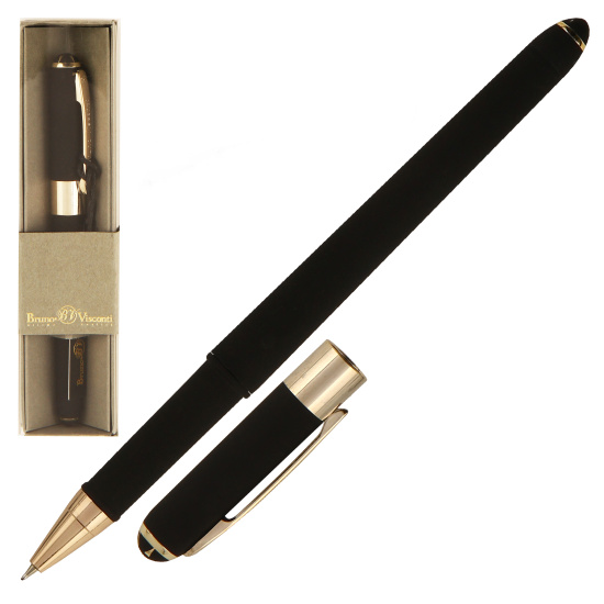 Ручка шариковая, пишущий узел 0,5 мм, корпус круглый, цвет чернил синий Monaco BrunoVisconti 20-0125/013