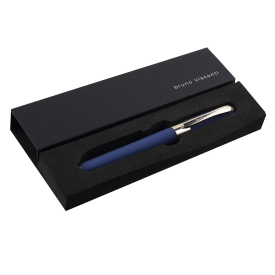 Ручка шариковая, пишущий узел 0,5 мм, корпус круглый, цвет чернил синий Monaco BrunoVisconti 20-0125-07/09