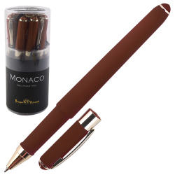 Ручка шариковая, пишущий узел 0,7 мм, корпус круглый, цвет чернил синий Monaco BrunoVisconti 20-0125/05