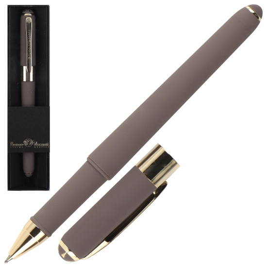Ручка шариковая, пишущий узел 0,5 мм, корпус круглый, цвет чернил синий Monaco BrunoVisconti 20-0125/115