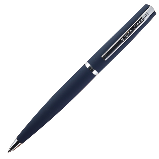 Ручка шариковая, пишущий узел M (medium) 1 мм, корпус круглый, цвет чернил синий Sienna BrunoVisconti 20-0222/02