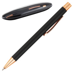 Ручка подарочная, шариковая, пишущий узел 0,7 мм, корпус круглый, цвет чернил синий, ассорти 6 видов Dian Mazari M-7799-70