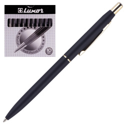 Ручка шариковая, пишущий узел 1,0 мм, корпус круглый, цвет чернил синий Sterling Luxor 1116