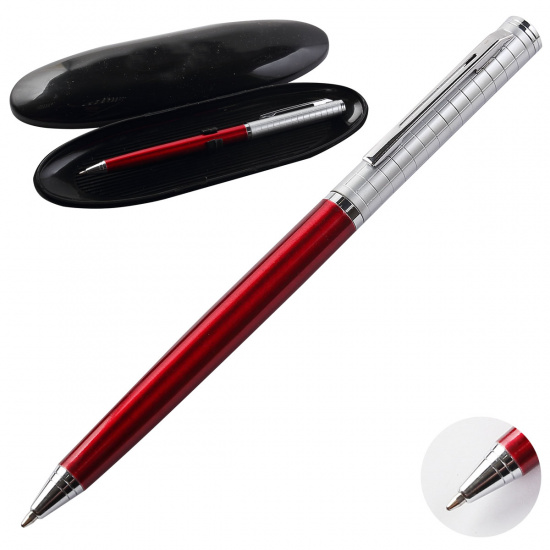 Ручка шариковая, подарочная, пишущий узел 0,7мм, корпус круглый, цвет чернил синий Schreiber S 99093