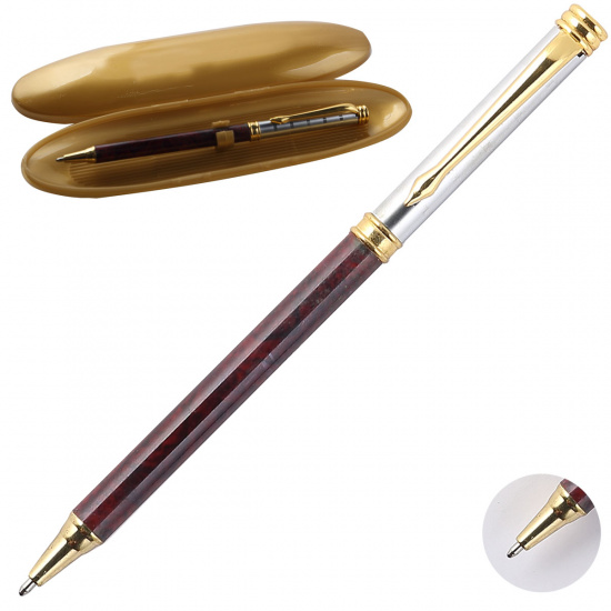 Ручка шариковый, подарочная, пишущий узел 0,7мм, корпус круглый, цвет чернил синий Schreiber S 99095