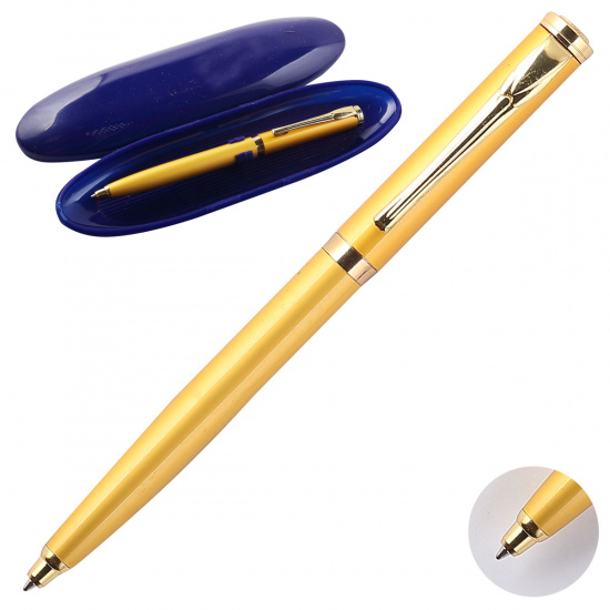Ручка подарочная, шариковая, пишущий узел 0,7 мм, корпус круглый, цвет чернил синий Schreiber S 99097