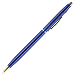 Ручка шариковая, пишущий узел F (fine) 0,7 мм, корпус круглый, цвет чернил синий FIORENZO 170624