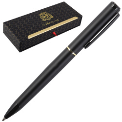 Ручка шариковая, пишущий узел 1,0 мм, корпус квадратный, цвет чернил синий Rimini Manzoni MARB-BG
