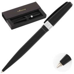 Ручка подарочная, шариковая, пишущий узел M (medium) 1 мм, корпус круглый, цвет чернил синий Manzoni CNT53TM-B