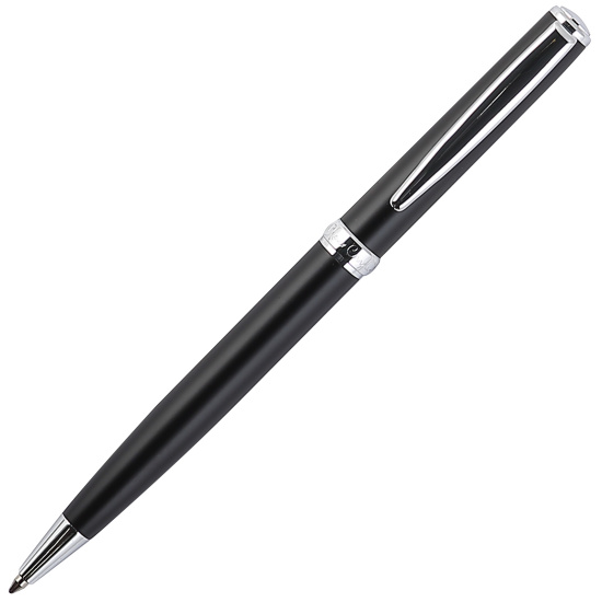 Ручка пишущий узел M (medium) 1 мм, корпус круглый, цвет чернил черный EASY Pierre Cardin PC5918BP