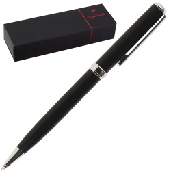 Ручка пишущий узел M (medium) 1 мм, корпус круглый, цвет чернил черный EASY Pierre Cardin PC5918BP