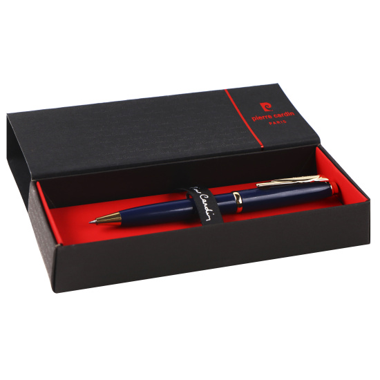 Ручка шариковая, пишущий узел M (medium) 1 мм, корпус круглый, цвет чернил синий GAMME Pierre Cardin PC0922BP