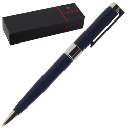 Ручка пишущий узел M (medium) 1 мм, корпус круглый, цвет чернил синий GAMME Pierre Cardin PC0930BP