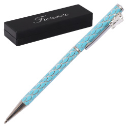 Ручка шариковая, пишущий узел 0,7 мм, корпус круглый, цвет чернил синий FIORENZO 184162