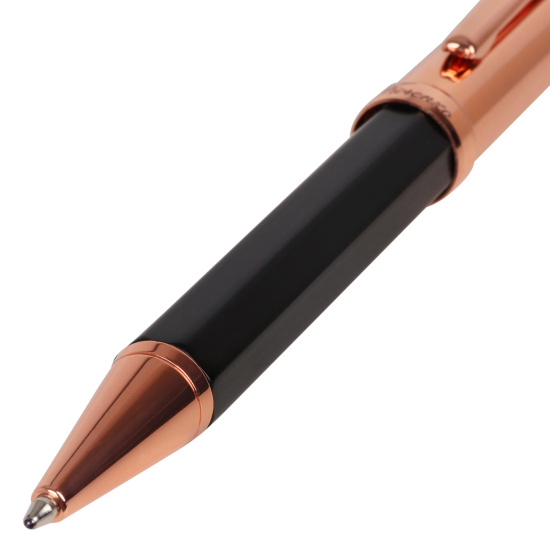 Ручка шариковая, пишущий узел M (medium) 1 мм, корпус шестигранный, цвет чернил синий FIORENZO 231466
