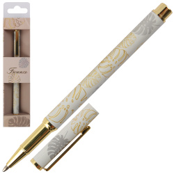 Ручка шариковая подарочная корпус с дизайном FIORENZO Tropic 253072 синяя картонный футляр