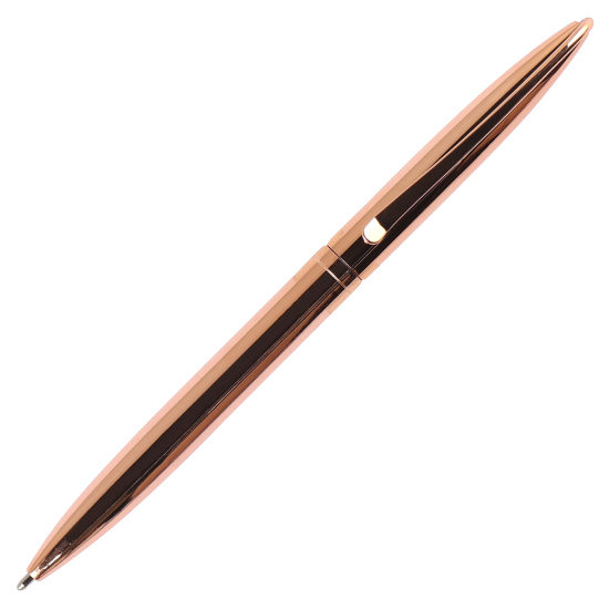 Ручка шариковая, пишущий узел F (fine) 0,7 мм, корпус круглый, цвет чернил синий Цветок лотоса на белом FIORENZO 232035