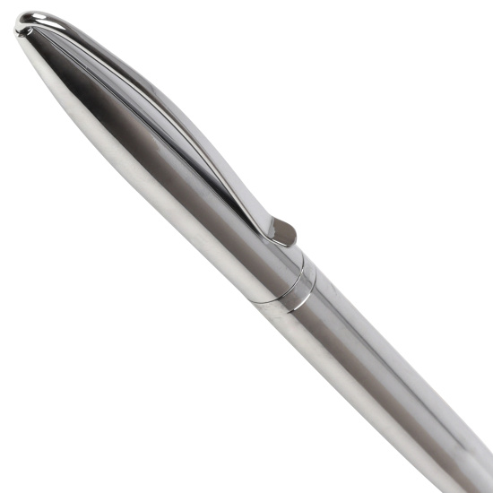 Ручка шариковая, пишущий узел F (fine) 0,7 мм, корпус круглый, цвет чернил синий Цветок лотоса на черном FIORENZO 232036